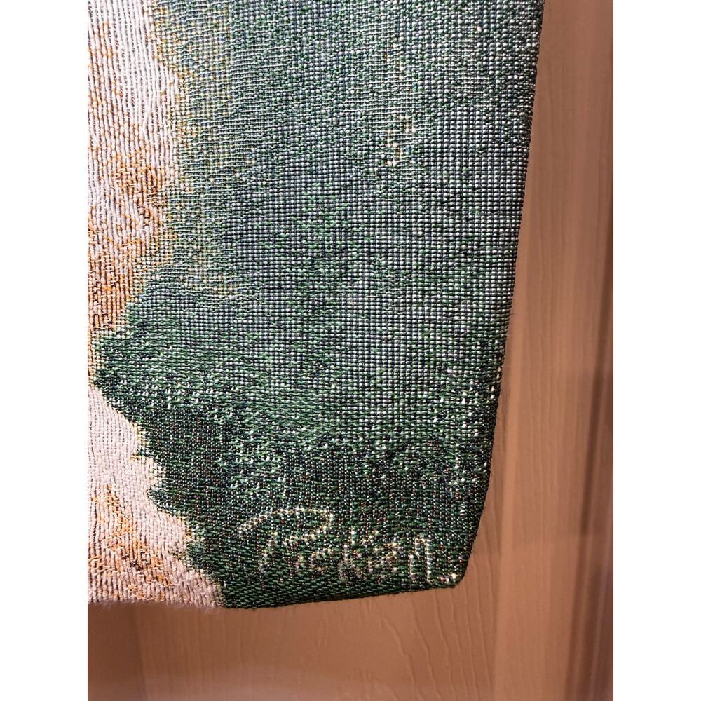 NWT Manual Woodworkers & Weavers Poodle Tapestry Tote Bag - Picture 5 of 7